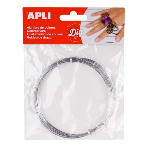 APLI modelovací drôt, 1,5 mm × 5 m, strieborný