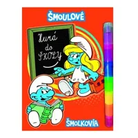 Kreatívny zošit Akim Hurá do školy - Šmolkovia
