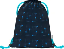 BAAGL SADA 3 Ergo Minecraft Blue Axe: aktovka, peračník, vrecko (13)