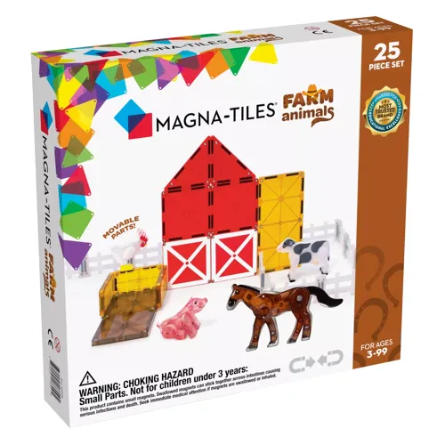 MAGNA-TILES - Magnetická stavebnica Farm 25 dielov