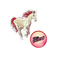 Sticker na tašku Magic Unicorn, sada 2 ks Sticker na tašku Magic Unicorn, sada 2 ks