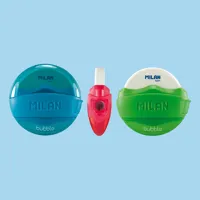 Guma + strúhadlo MILAN Bubble Mix