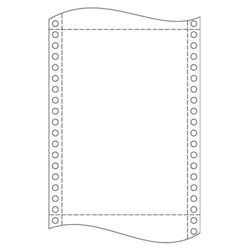 Tabelačný papier 25 x 12" (1+1) NCR BP