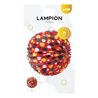 Lampión Bodky, papierový, guľatý, 26 x 22,5 cm (1)