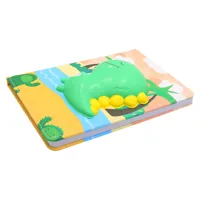 Detský zápisník A5, 80 listov, mäkká PU obálka - Dinosaurus (1)