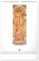 NOTIQUE Nástenný kalendár Alfons Mucha 2027, 33 x 46 cm (11)