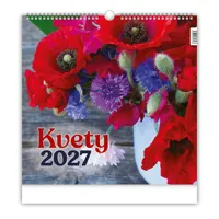 Kalendár nástenný Kvety 2027