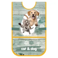 Zástera/Pončo na výtvarnú výchovu JUNIOR S8 - Cat &amp; Dog