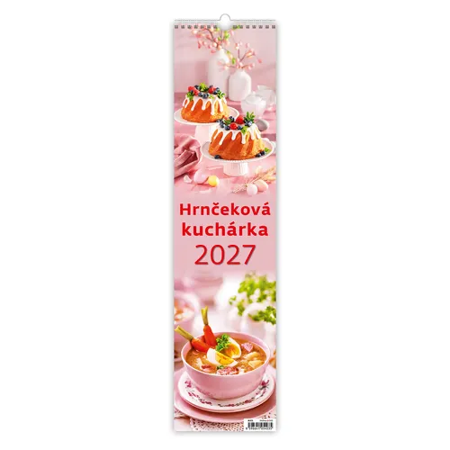 Nástenný kalendár 2027 Hrnčeková kuchárka – viazanka