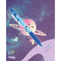 Pilot, gumovací gelový roller FriXion Ball Clicker, 0.7 mm, Cosmic Dreams Ltd., R., nebeská modrá (1)
