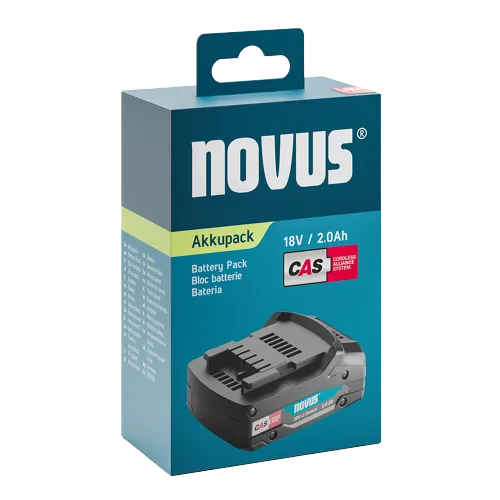 NOVUS nabíjacia batéria na sponkovačky J-550/551, CAS 2.0,  Ah 18V