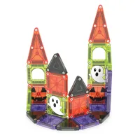 MAGNA TILES - Magnetická stavebnica microMAGS Spooky Travel Set 24 dielov (3)