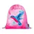 Vrecko na prezuvky s potlačou - Kolibrík