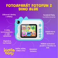 Fotoaparát FotoFun Dino Blue (5)