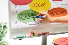 Suchý popisovač na tabuľu a flipchart - STABILO MARKdry, výber zo 4 farieb (2)
