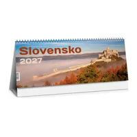 Kalendár stolový Slovensko 2027
