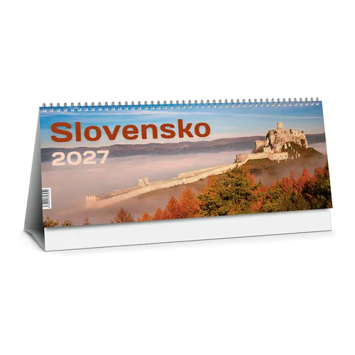 Kalendár stolový Slovensko 2027