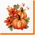 Obrúsky PAW L 33x33cm Pumpkin With Flowers