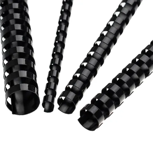 Hrebene plastové 10 mm čierne