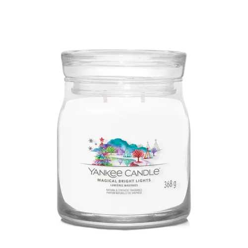 Sviečka Yankee Candle - MAGICAL BRIGHT LIGHTS, stredná
