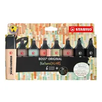 Zvýrazňovač STABILO BOSS ORIGINAL NatureCOLORS - 8 ks sada Zvýrazňovač STABILO BOSS ORIGINAL NatureCOLORS - 8 ks sada