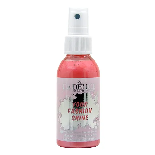 Perleťový sprej CADENCEna tm.textil,červená 100ml