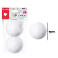 Guľa - polystyrénová 10 cm / 2 ks