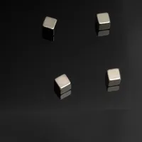 SPOKO supersilné magnety – kocka, strieborné