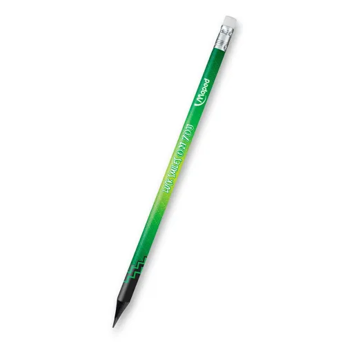 Grafitová ceruzka Maped Black'Peps Energy s gumou, tvrdosť HB, 1 ks