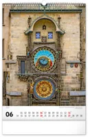 NOTIQUE Nástenný kalendár Praha CZ 2027, 33 x 46 cm (6)