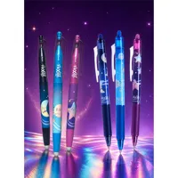 Pilot, gumovací gelový roller FriXion Ball Clicker, 0.7 mm, Cosmic Dreams Ltd., R., nebeská modrá (7)
