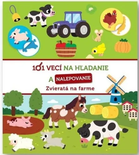 101 vecí na hľadanie a nalepovanie: Zvieratá na farme