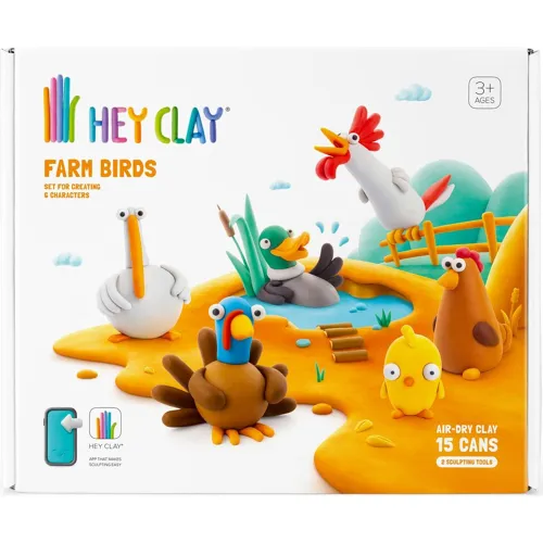 Hey Clay Vtáky z farmy