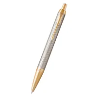 Pero guľôčkové PARKER IM Premium Warm Grey GT + čierne puzdro (1)