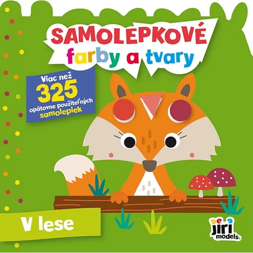Samolepkové farby a tvary pre najmenších JM Zvieratká v lese