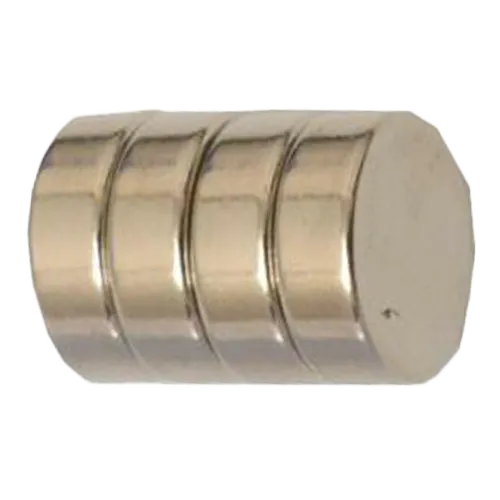 SPOKO supersilné magnety – kotúč, Ø 12 mm, strieborný