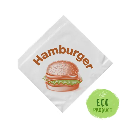 Vrecká na hamburger 16 x 16 cm (500 ks)