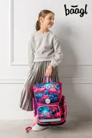 BAAGL SADA 3 Ergo Plameniaky: aktovka, peračník, vrecko (9)