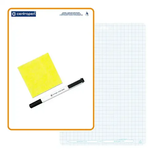 CENTROPEN Stierateľná školská tabuľka 7779 - A4