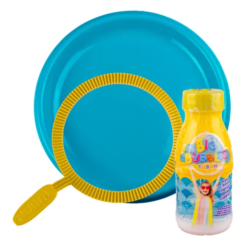 Sada Obruč na bubliny s tanierom + tekutina 250 ml