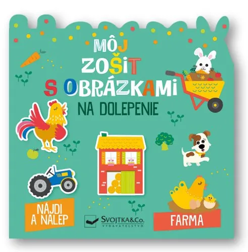 Môj zošit s obrázkami na dolepenie - Farma