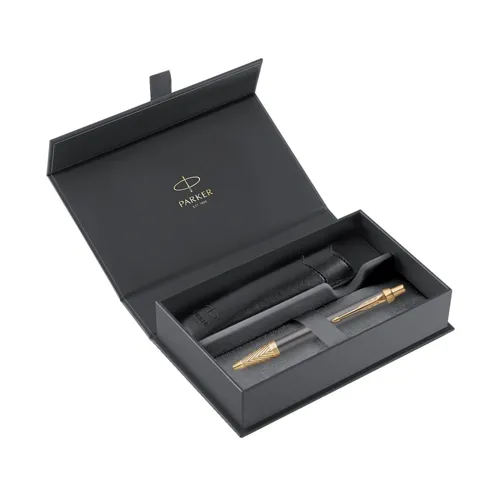 Pero guľôčkové PARKER IM Premium Arrow GT + čierne PU púzdro