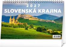 NOTIQUE Stolový kalendár 2027, 23,1 x 14,5 cm, výber z motívov