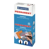 Popisovač CENTROPEN 2836 - červený 2,0 mm (1)
