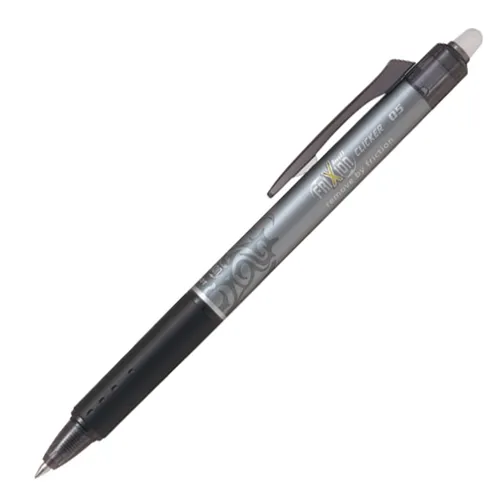 Pilot, gumovací gelový roller FriXion Ball Clicker, 0.5 mm, (F) stredný hrot, 8 farieb