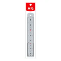 Pravítko M&G 15 cm, hliníkové