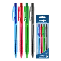 Pero guľôčkové 106 - 0,7 mm / sada farebných pier 4 ks