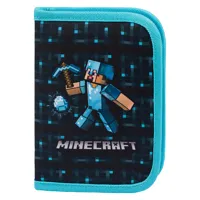 BAAGL SADA 3 Ergo Minecraft Blue Axe: aktovka, peračník, vrecko (14)