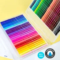 Fixy MILAN guľaté 0,5 mm MAXI - sada 50 ks kufrík (3)