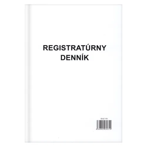 Registratúrny denník A4, 96 listov (31)